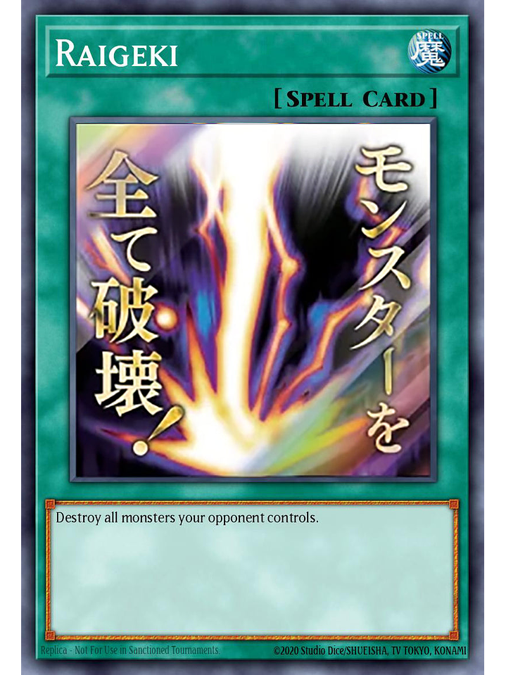 Raigeki - RA05-EN110 - Ultra Rare 1st Edition 1