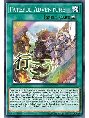 Fateful Adventure - RA05-EN119 - Ultra Rare 1st Edition