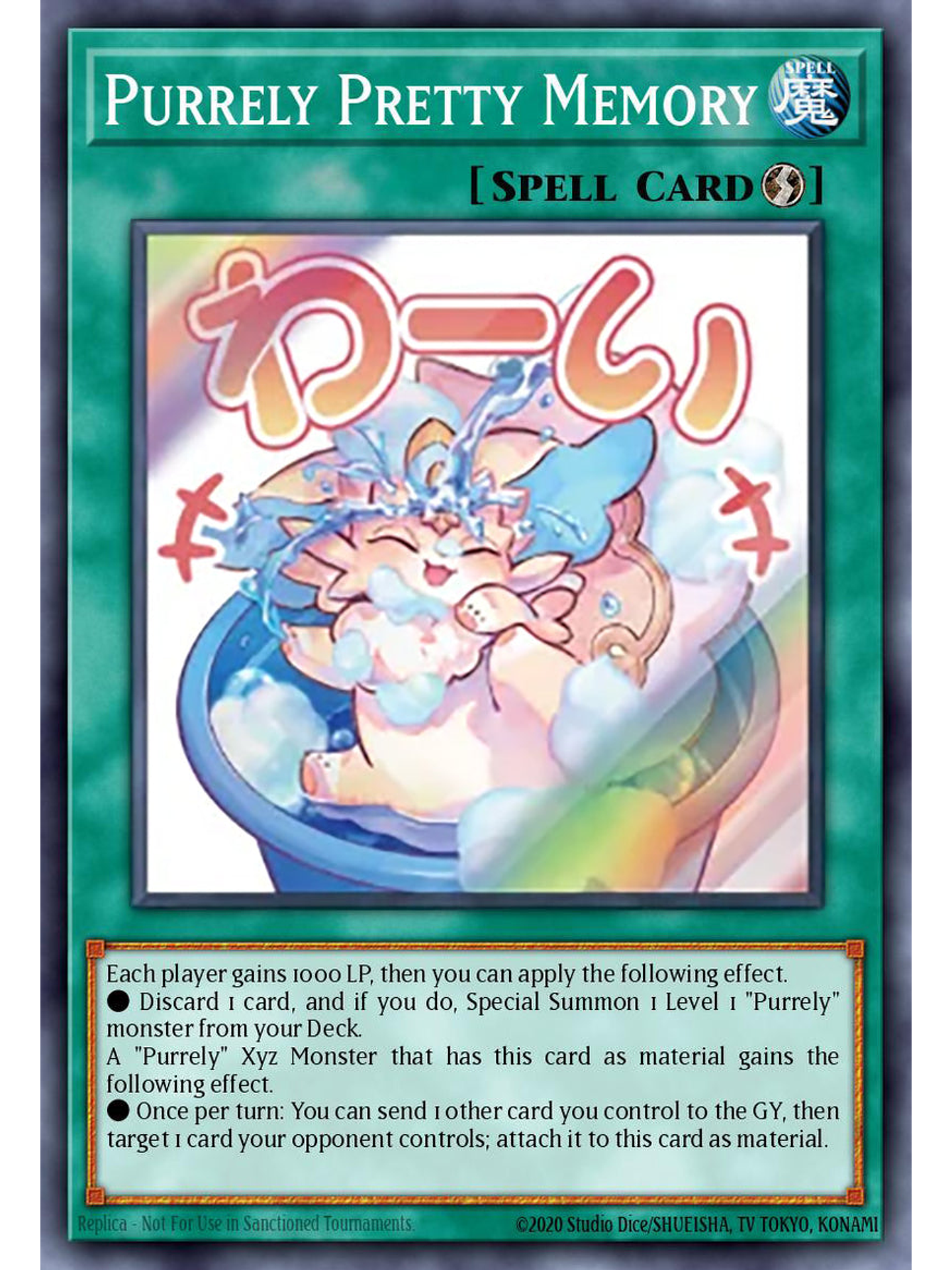 Purrely Pretty Memory - RA05-EN120 - Ultra Rare 1st Edition 1