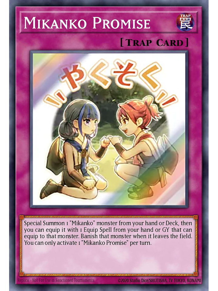 Mikanko Promise - RA05-EN127 - Ultra Rare 1st Edition 1