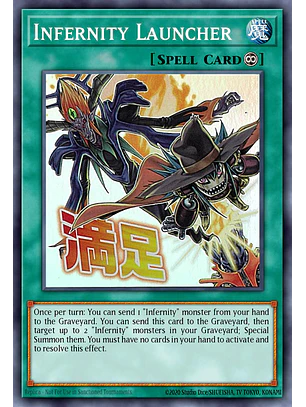 Infernity Launcher - RA05-EN139 - Ultra Rare 1st Edition
