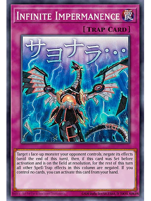 Infinite Impermanence - RA05-EN140 - Ultra Rare 1st Edition