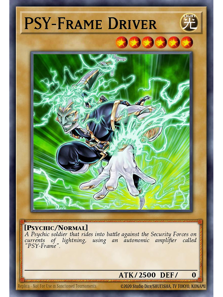 PSY-Frame Driver - RA05-EN002 - Secret Rare 1st Edition 1