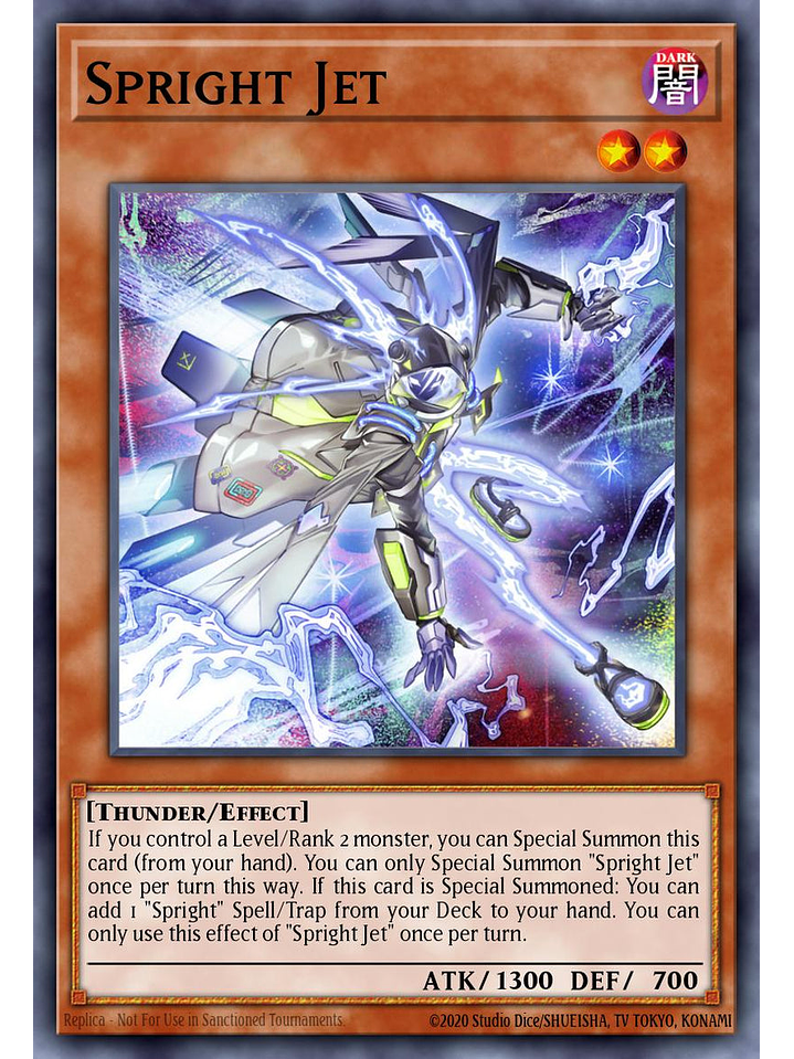 Spright Jet - RA05-EN022 - Secret Rare 1st Edition 1