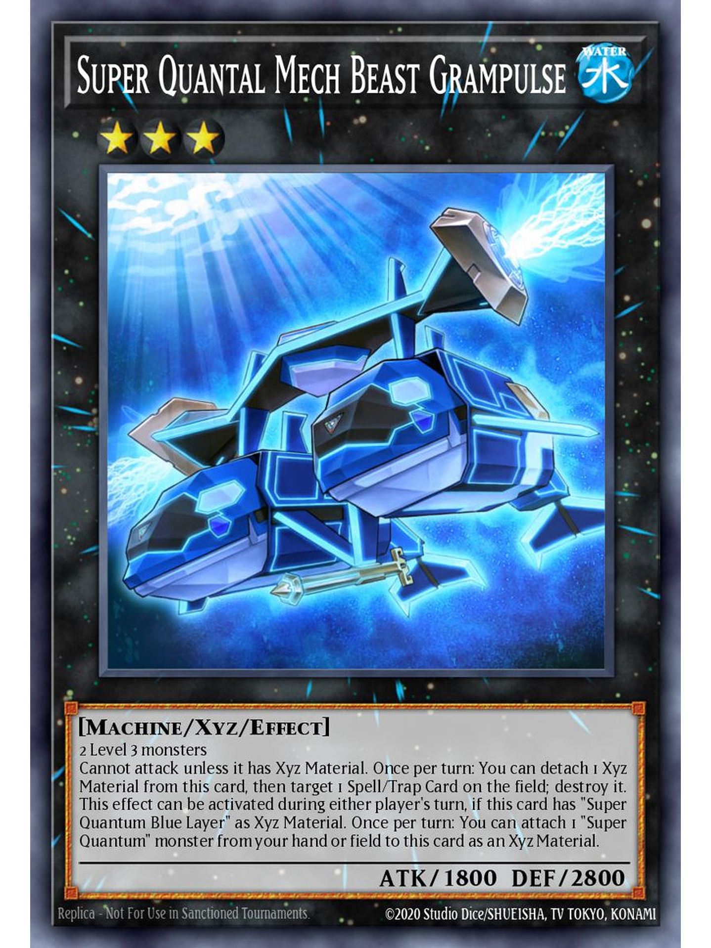 Super Quantal Mech Beast Grampulse - RA05-EN048 - Secret Rare 1st Edition 1