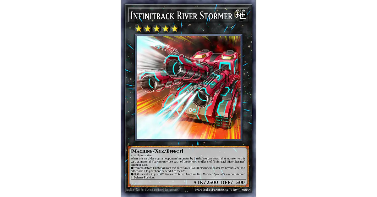Infinitrack River Stormer - RA05-EN049 - Secret Rare 1st ...