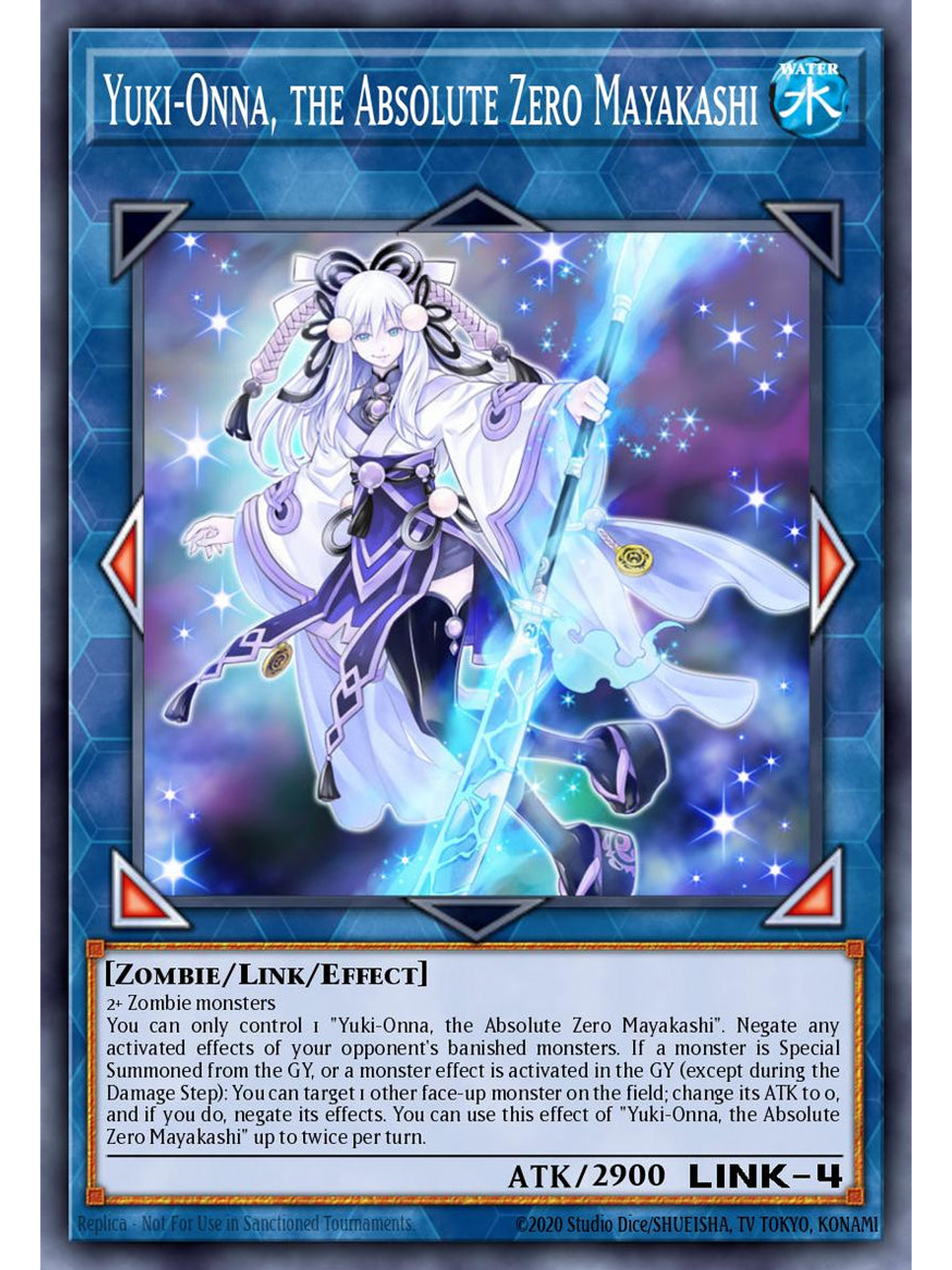 Yuki-Onna, the Absolute Zero Mayakashi - RA05-EN057 - Secret Rare 1st Edition 1