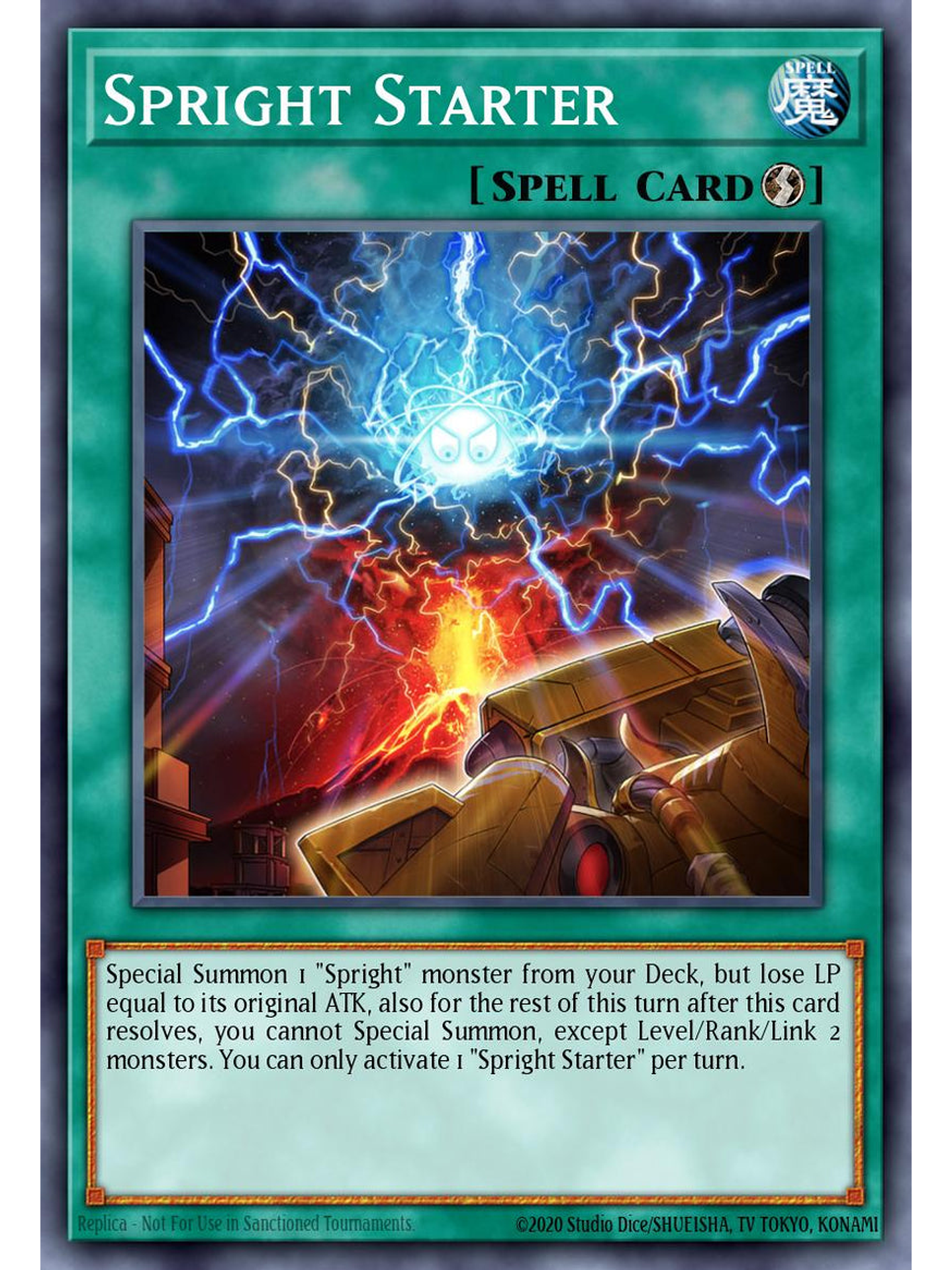 Spright Starter - RA05-EN068 - Secret Rare 1st Edition 1