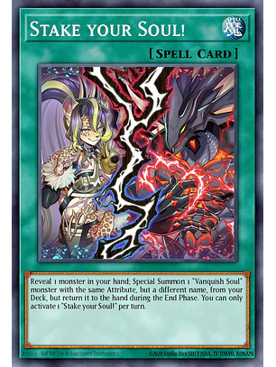 Stake your Soul! - RA05-EN069 - Secret Rare 1st Edition
