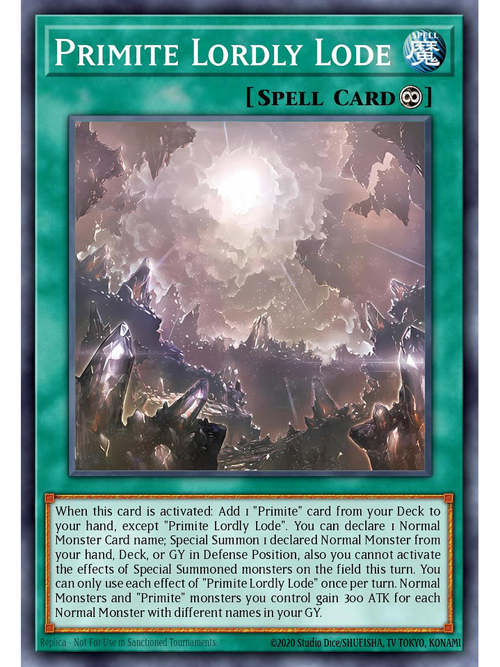 Primite Lordly Lode - RA05-EN072 - Secret Rare 1st Edition 1