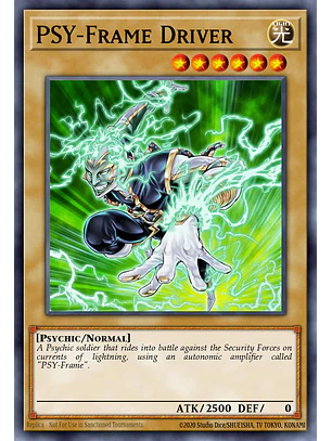 PSY-Frame Driver - RA05-EN002 - Platinum Secret Rare 1st Edition