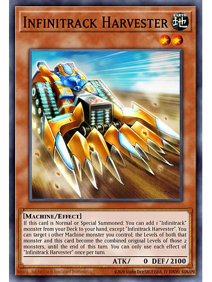 Infinitrack Harvester - RA05-EN014 - Platinum Secret Rare 1st Edition