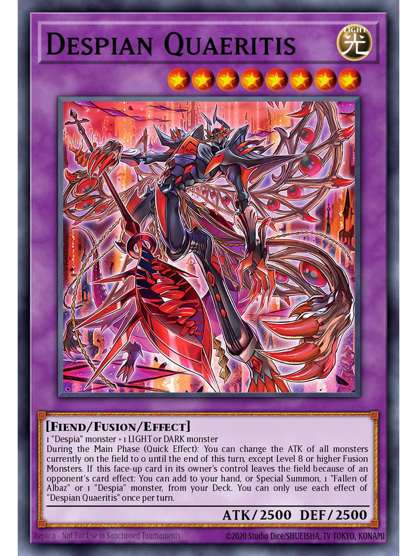 Despian Quaeritis - RA05-EN036 - Platinum Secret Rare 1st Edition 1