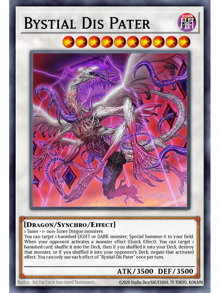 Bystial Dis Pater - RA05-EN041 - Platinum Secret Rare 1st Edition 1