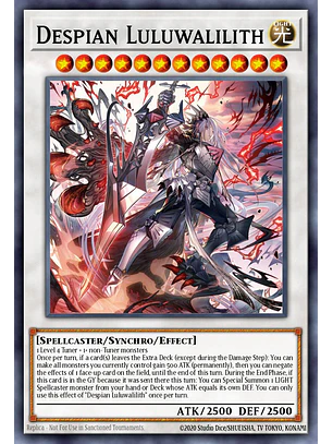Despian Luluwalilith - RA05-EN042 - Platinum Secret Rare 1st Edition