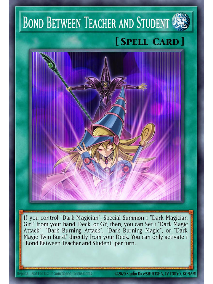 Bond Between Teacher and Student - RA05-EN061 - Platinum Secret Rare 1st Edition 1