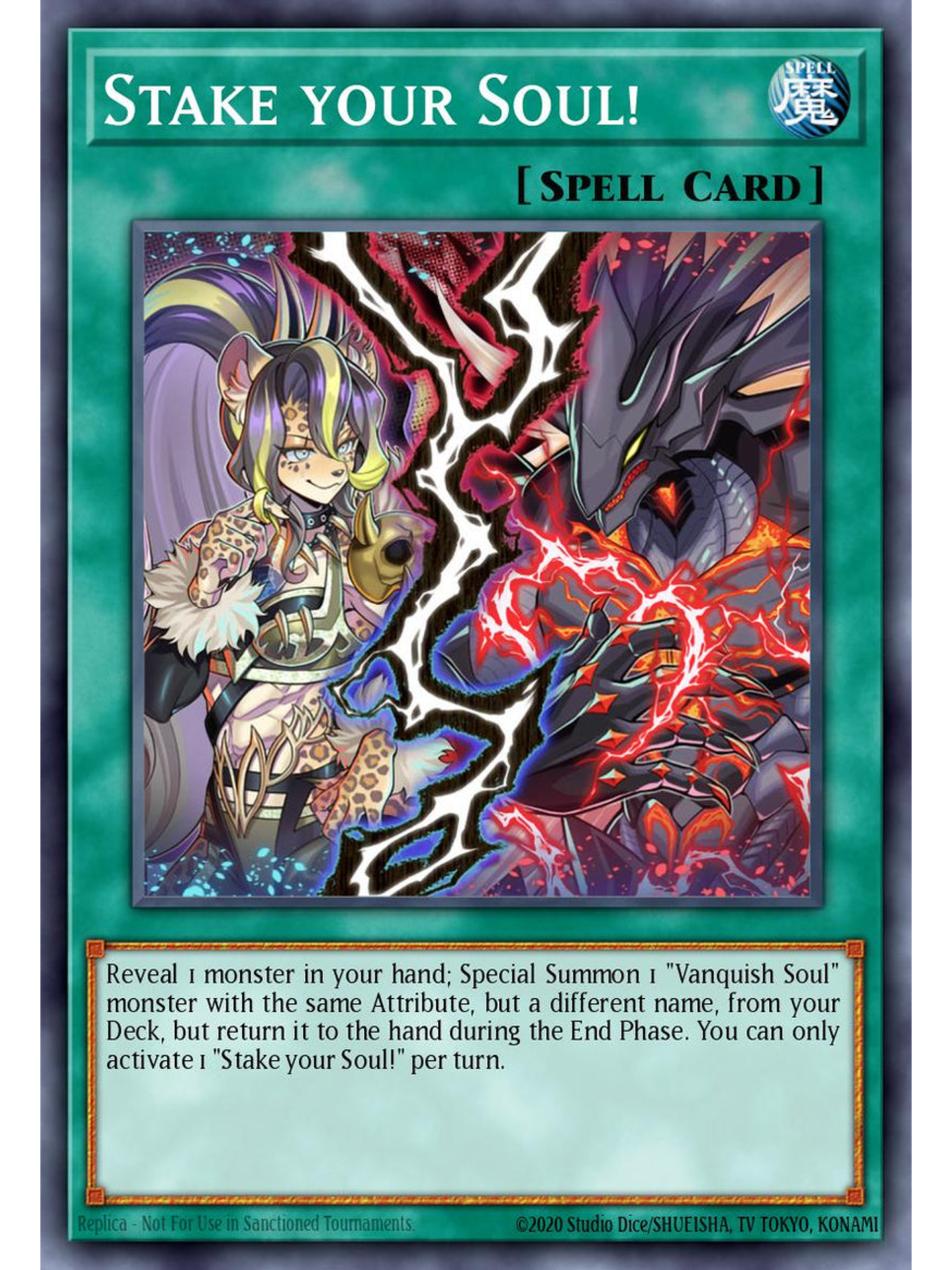 Stake your Soul! - RA05-EN069 - Platinum Secret Rare 1st Edition 1