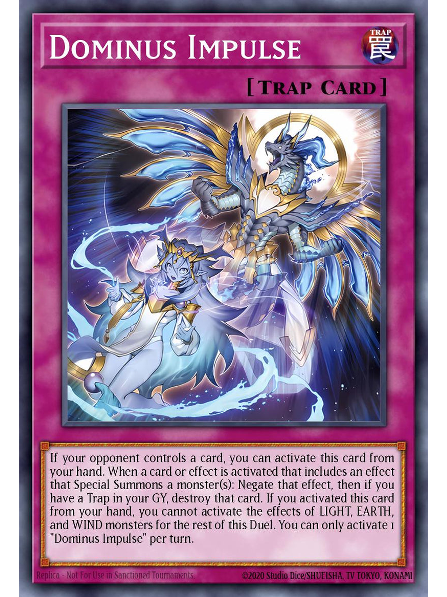 Dominus Impulse - RA05-EN080 - Platinum Secret Rare 1st Edition 1