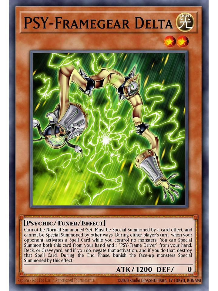 PSY-Framegear Delta - RA05-EN007 - Starlight Rare 1st Edition 1