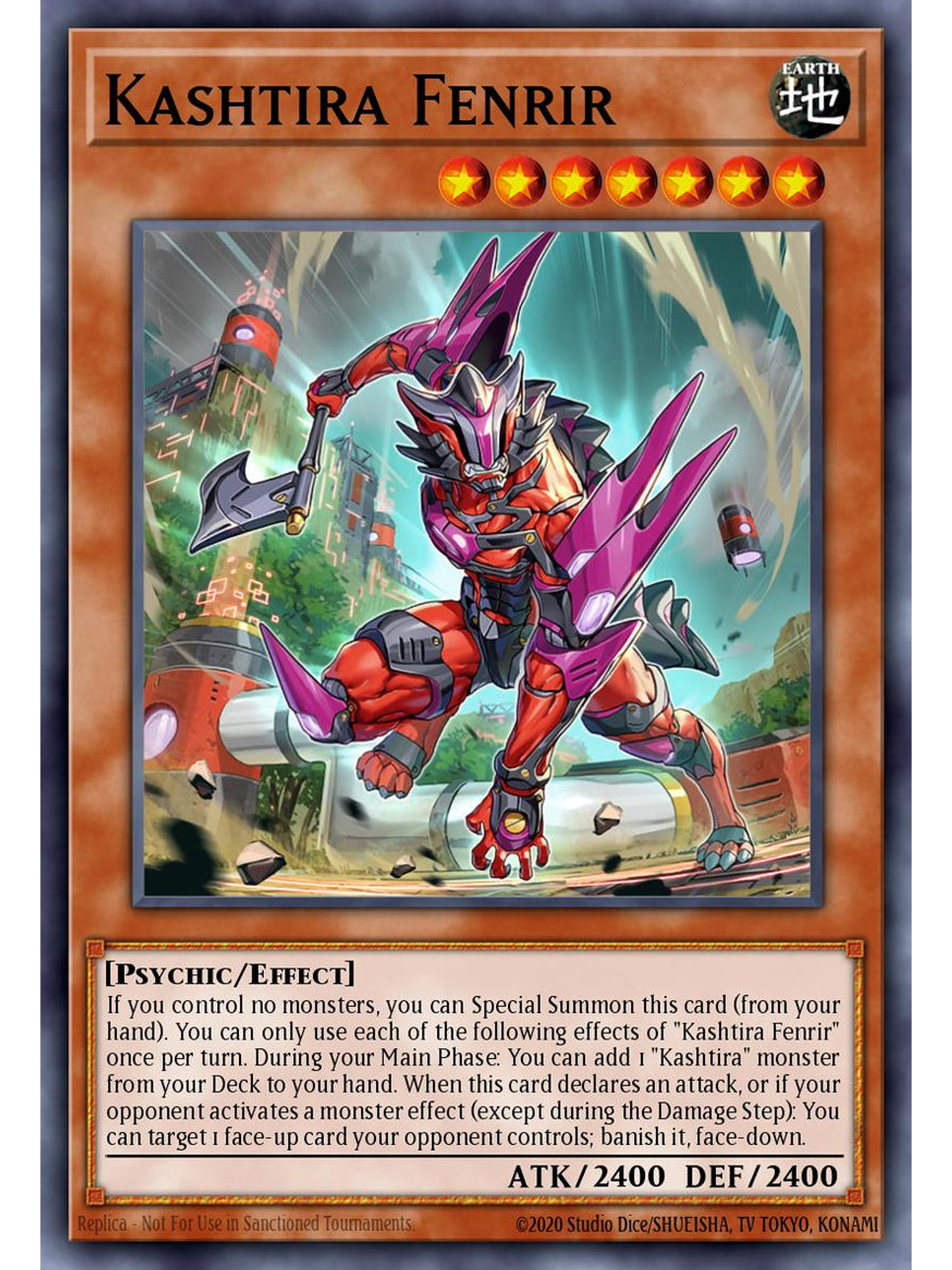 Kashtira Fenrir - RA05-EN024 - Starlight Rare 1st Edition 1