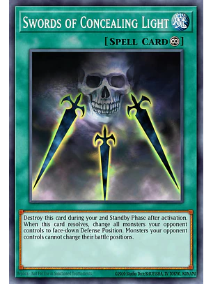 Swords of Concealing Light - RA05-EN059 - Starlight Rare 1st Edition