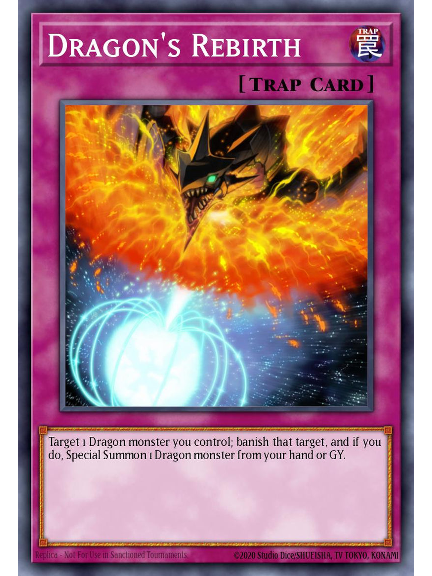 Dragon's Rebirth - RA05-EN078 - Starlight Rare 1st Edition 1