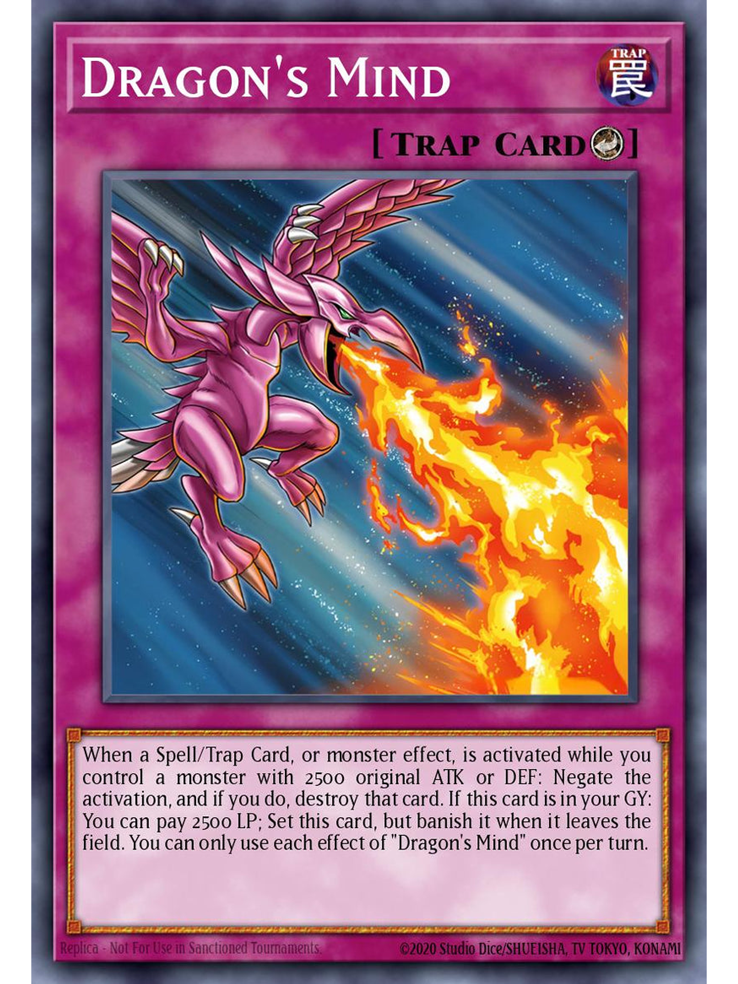 Dragon's Mind - RA05-EN082 - Starlight Rare 1st Edition 1