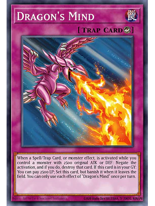 Dragon's Mind - RA05-EN082 - Starlight Rare 1st Edition