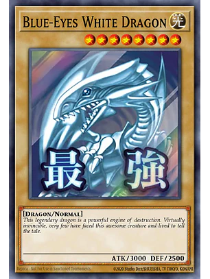 Blue-Eyes White Dragon - RA05-EN085 - Starlight Rare 1st Edition