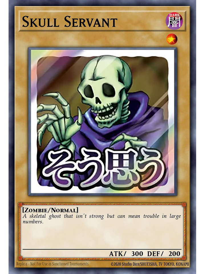 Skull Servant - RA05-EN087 - Starlight Rare 1st Edition 1