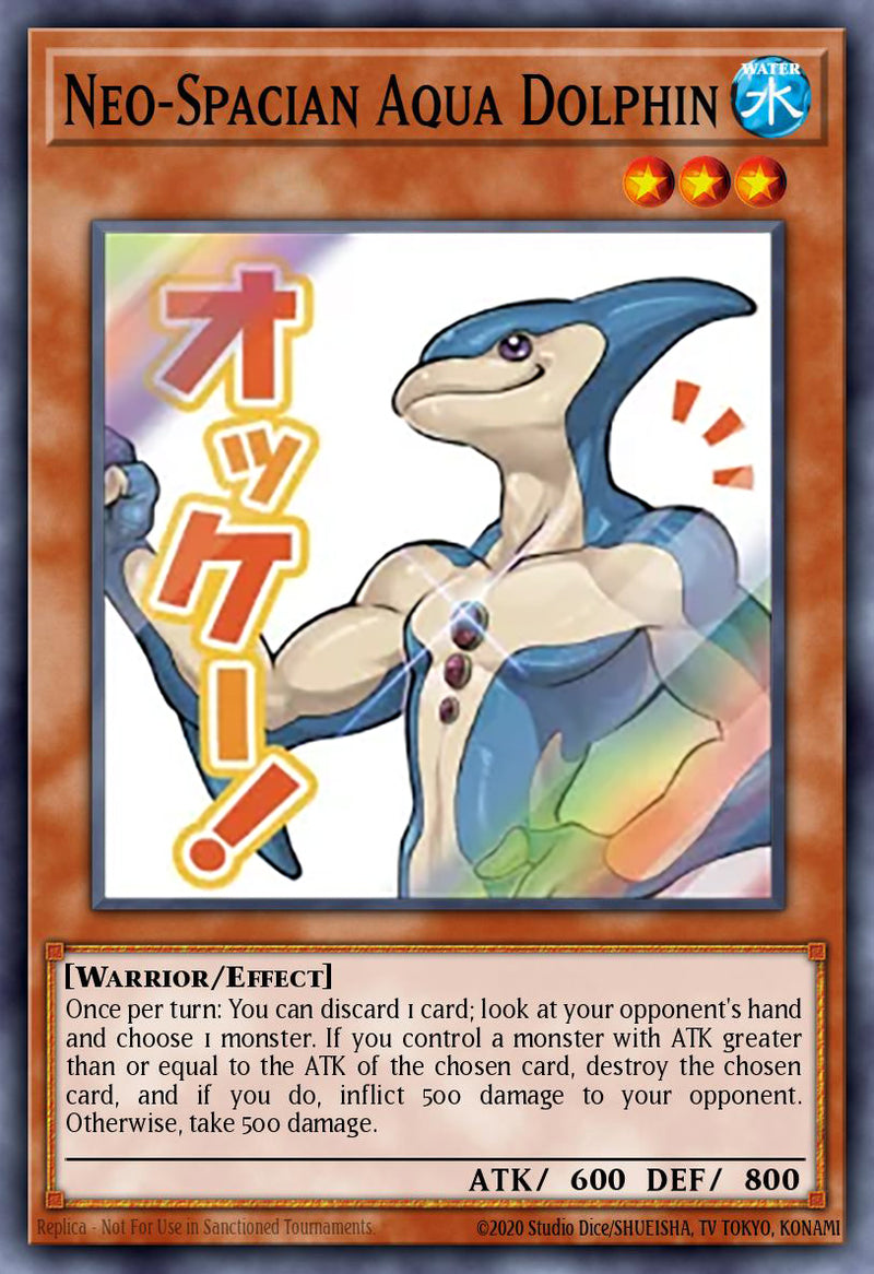 Neo-Spacian Aqua Dolphin - RA05-EN088 - Starlight Rare 1s