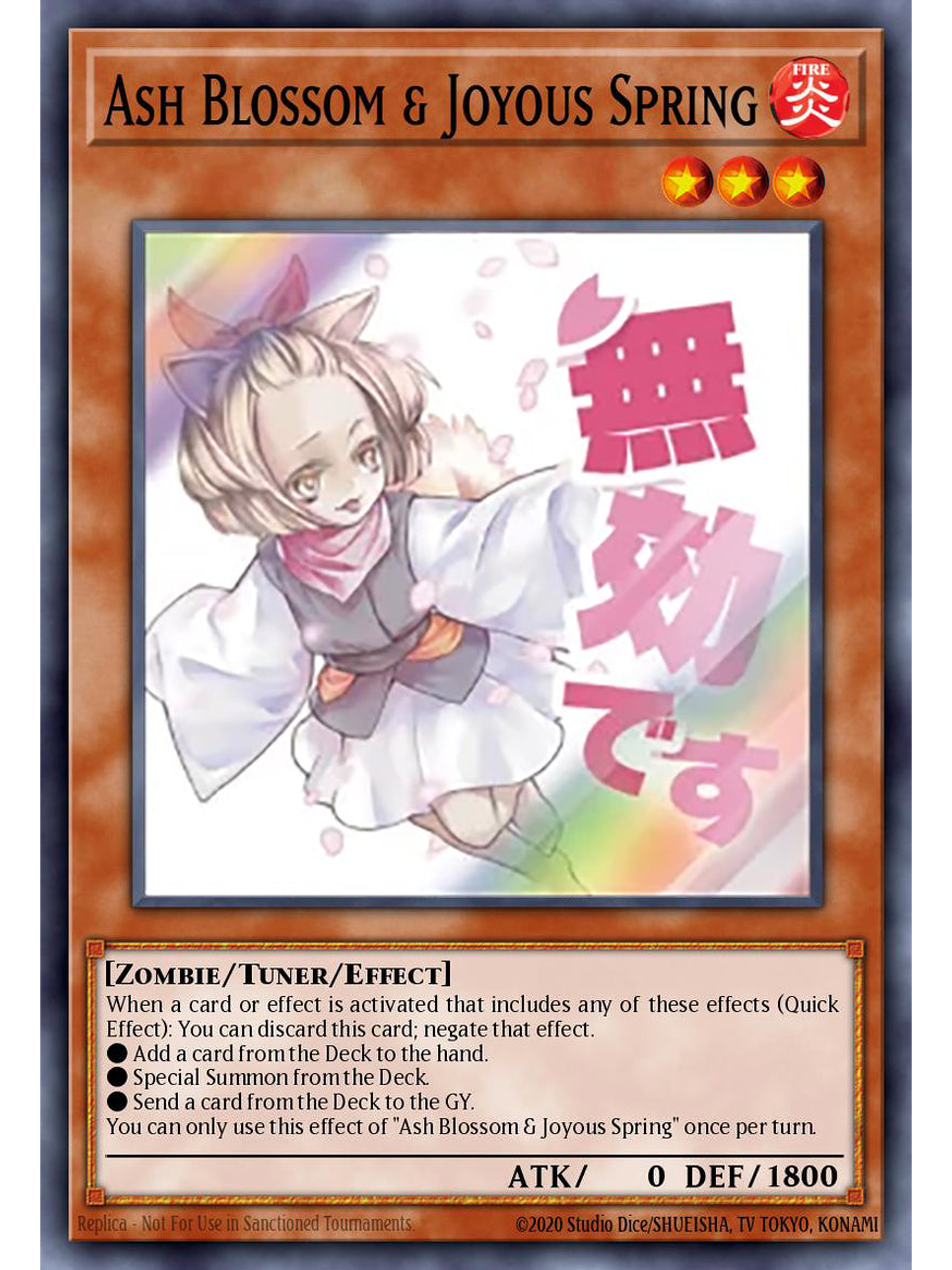 Ash Blossom & Joyous Spring - RA05-EN091 - Starlight Rare 1st Edition 1