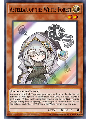 Astellar of the White Forest - RA05-EN100 - Starlight Rare 1st Edition