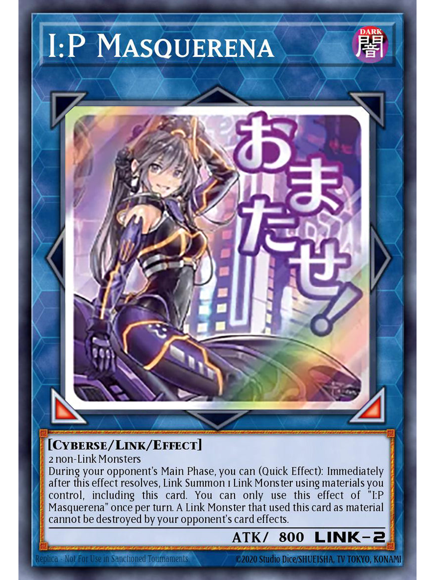 I:P Masquerena - RA05-EN105 - Starlight Rare 1st Edition 1