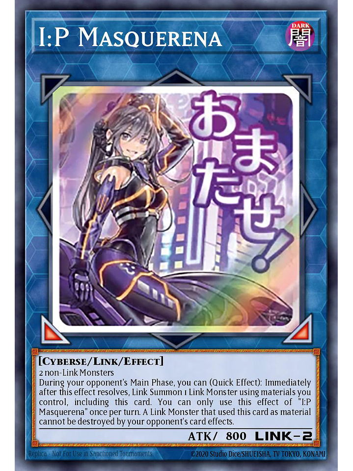 I:P Masquerena - RA05-EN105 - Starlight Rare 1st Edition 1