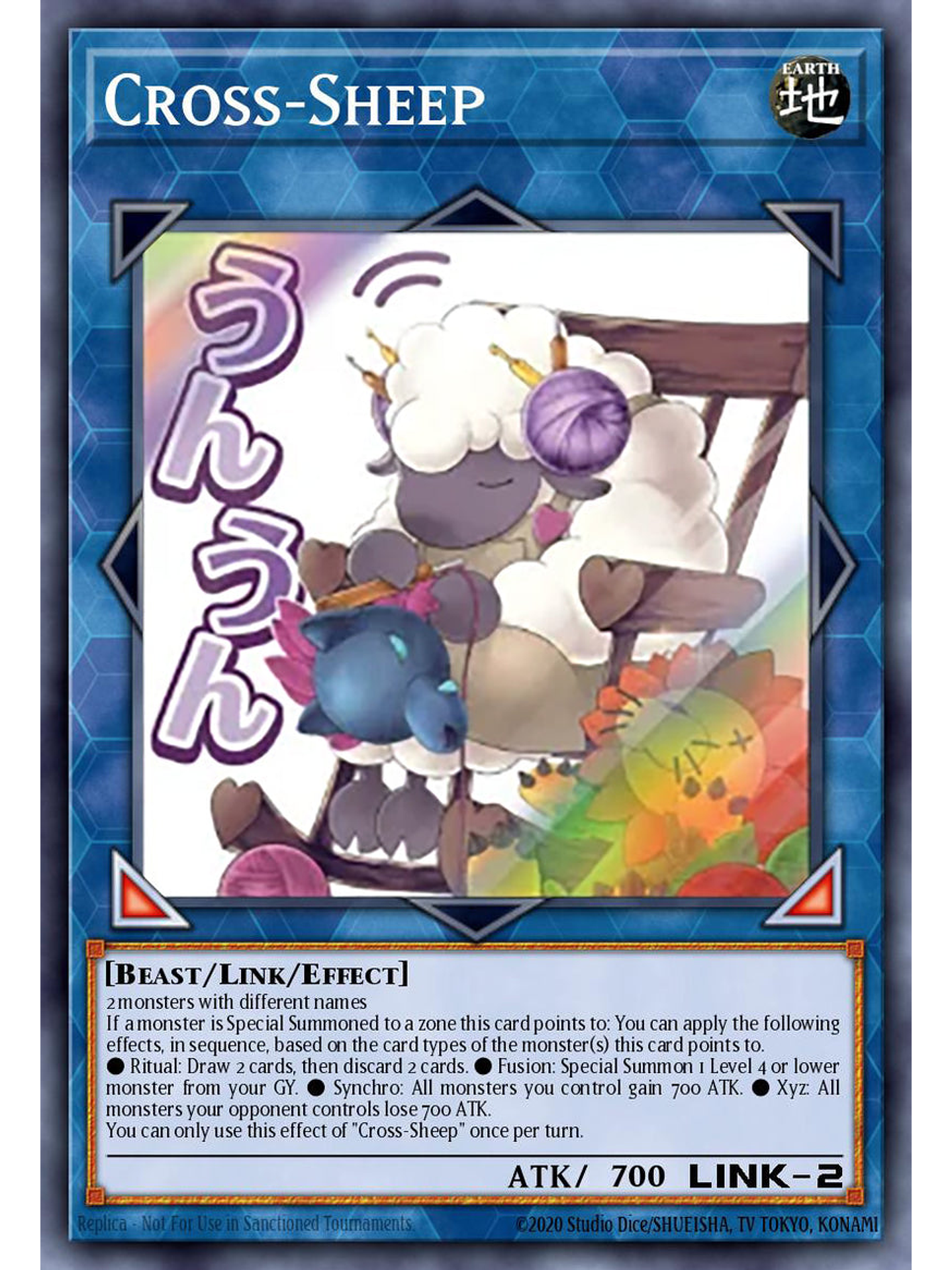 Cross-Sheep - RA05-EN106 - Starlight Rare 1st Edition 1