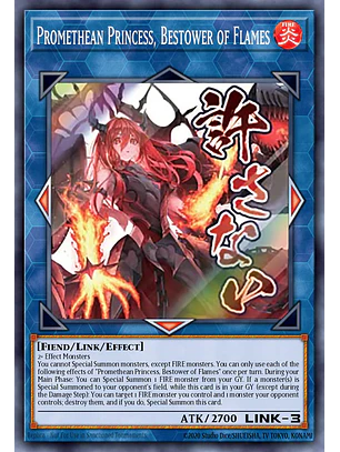 Promethean Princess, Bestower of Flames - RA05-EN107 - Starlight Rare 1st Edition