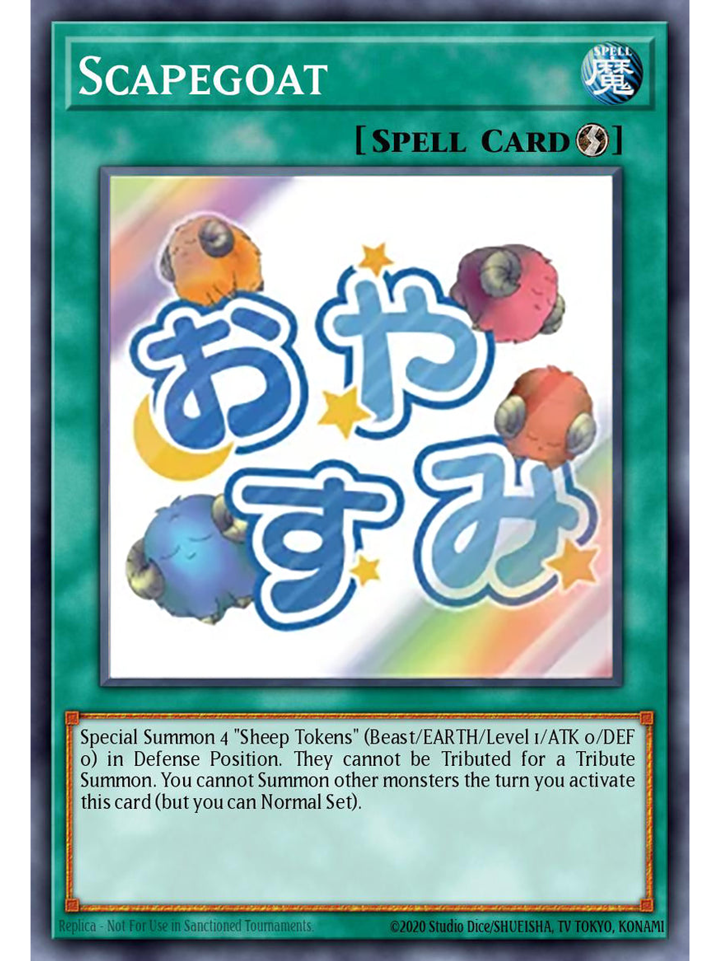 Scapegoat - RA05-EN111 - Starlight Rare 1st Edition 1