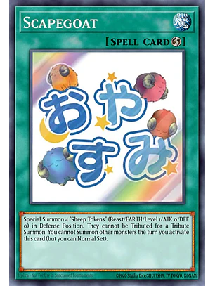 Scapegoat - RA05-EN111 - Starlight Rare 1st Edition