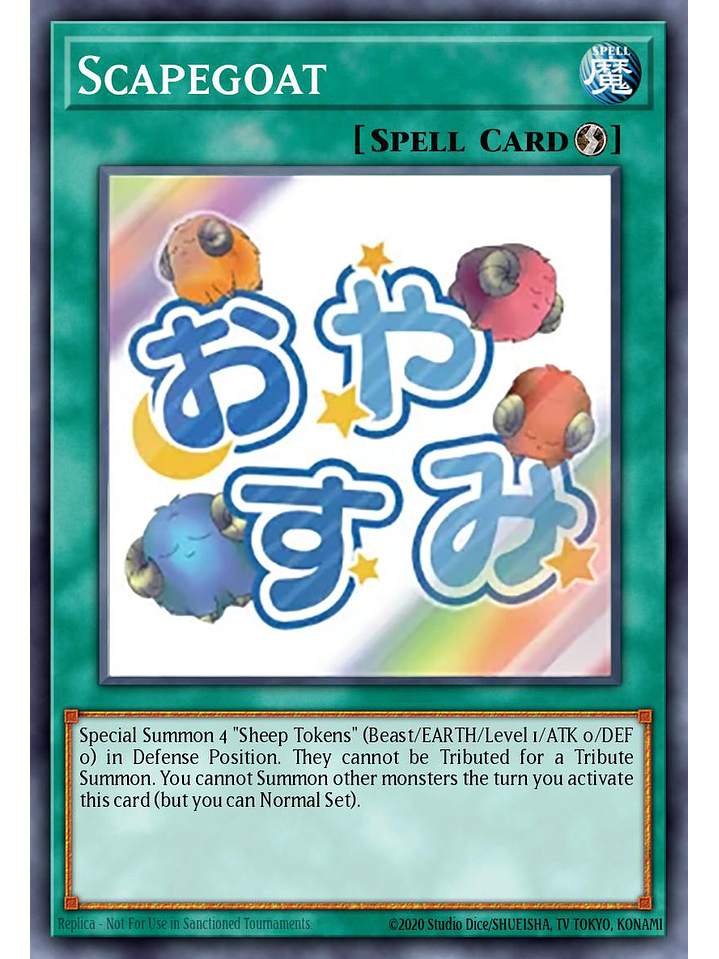 Scapegoat - RA05-EN111 - Starlight Rare 1st Edition 1