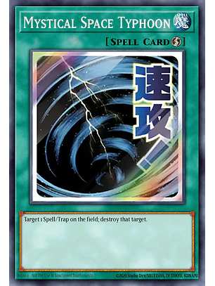 Mystical Space Typhoon - RA05-EN112 - Starlight Rare 1st Edition