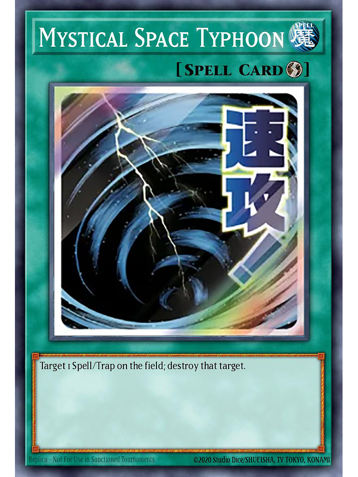 Mystical Space Typhoon - RA05-EN112 - Starlight Rare 1st Edition 1