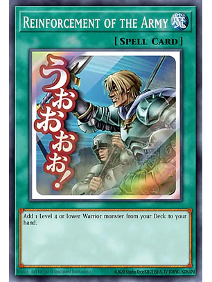 Reinforcement of the Army - RA05-EN113 - Starlight Rare 1st Edition