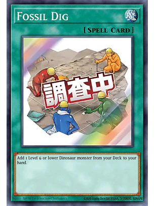 Fossil Dig - RA05-EN116 - Starlight Rare 1st Edition