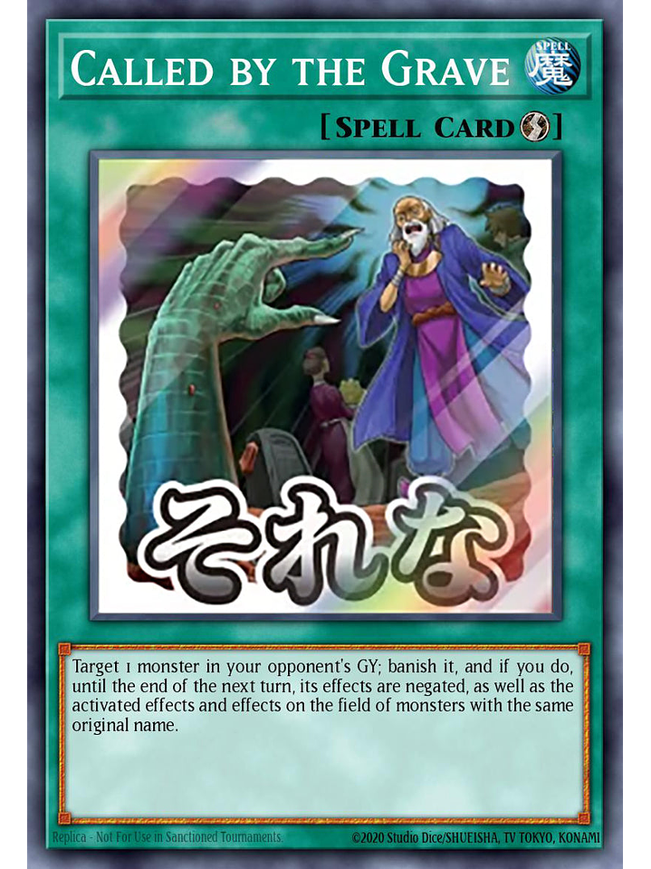 Called by the Grave - RA05-EN117 - Starlight Rare 1st Edition 1