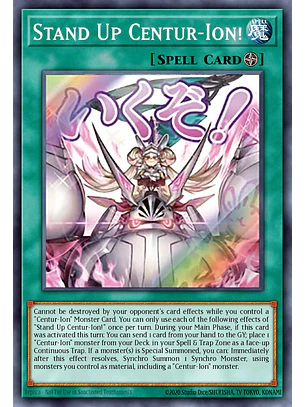 Stand Up Centur-Ion! - RA05-EN122 - Starlight Rare 1st Edition