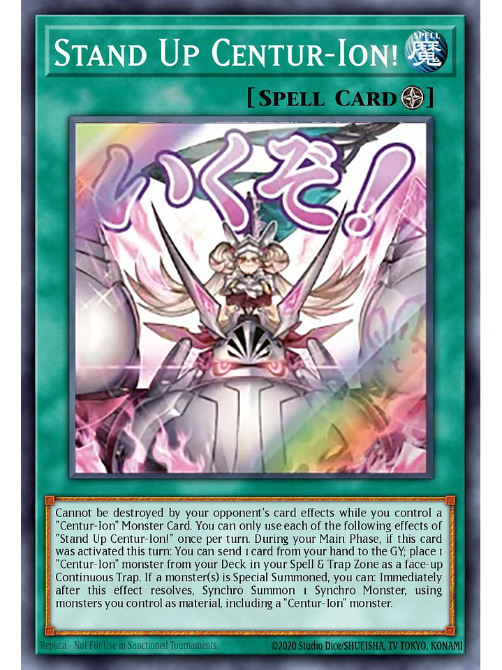 Stand Up Centur-Ion! - RA05-EN122 - Starlight Rare 1st Edition 1