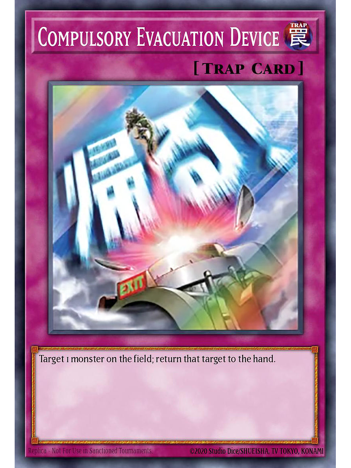 Compulsory Evacuation Device - RA05-EN125 - Starlight Rare 1st Edition 1