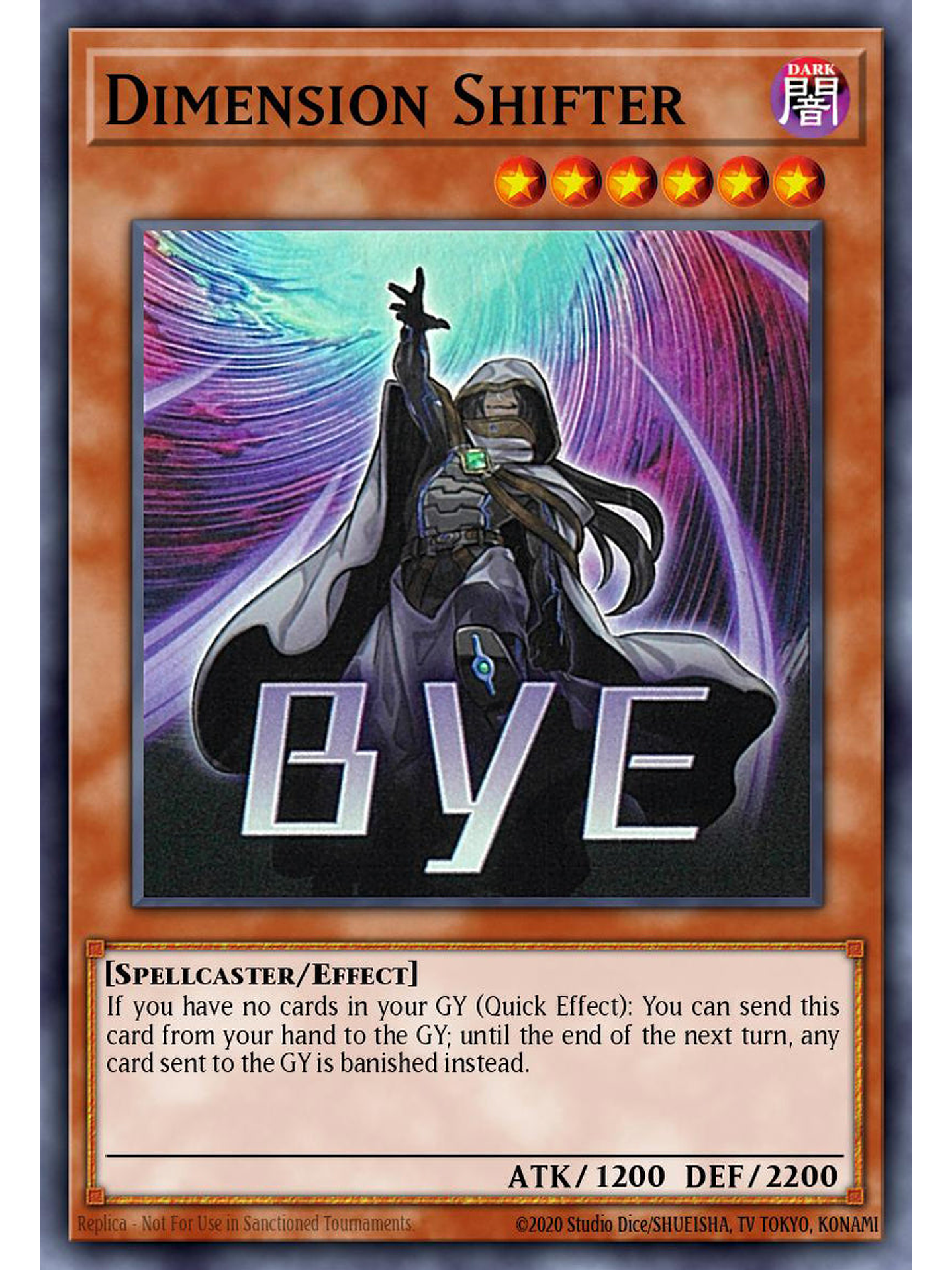 Dimension Shifter - RA05-EN132 - Starlight Rare 1st Edition 1