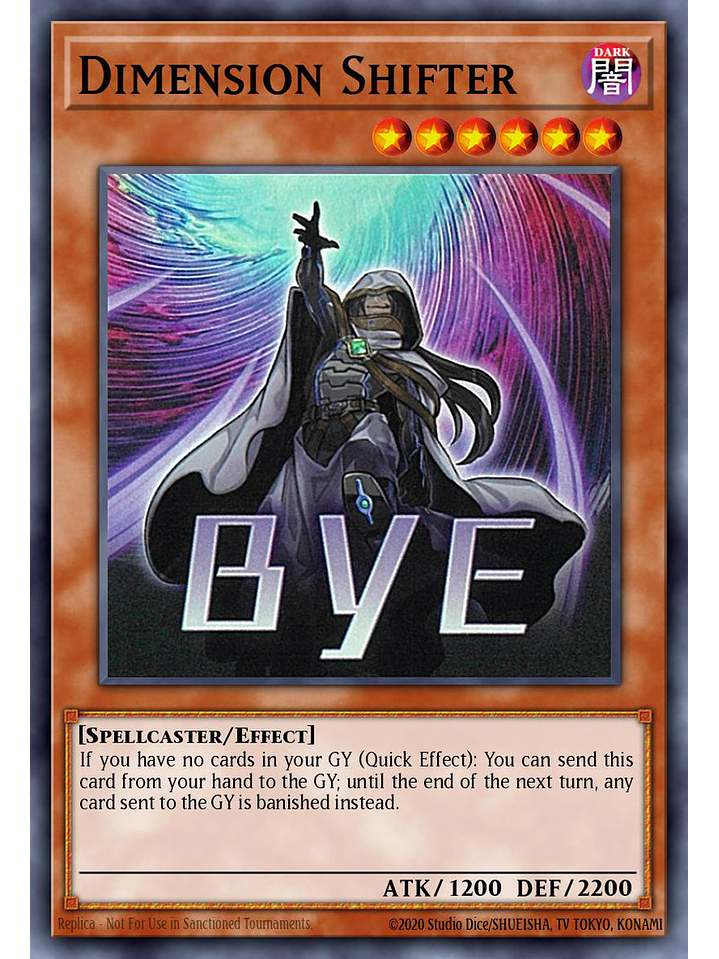 Dimension Shifter - RA05-EN132 - Starlight Rare 1st Edition 1